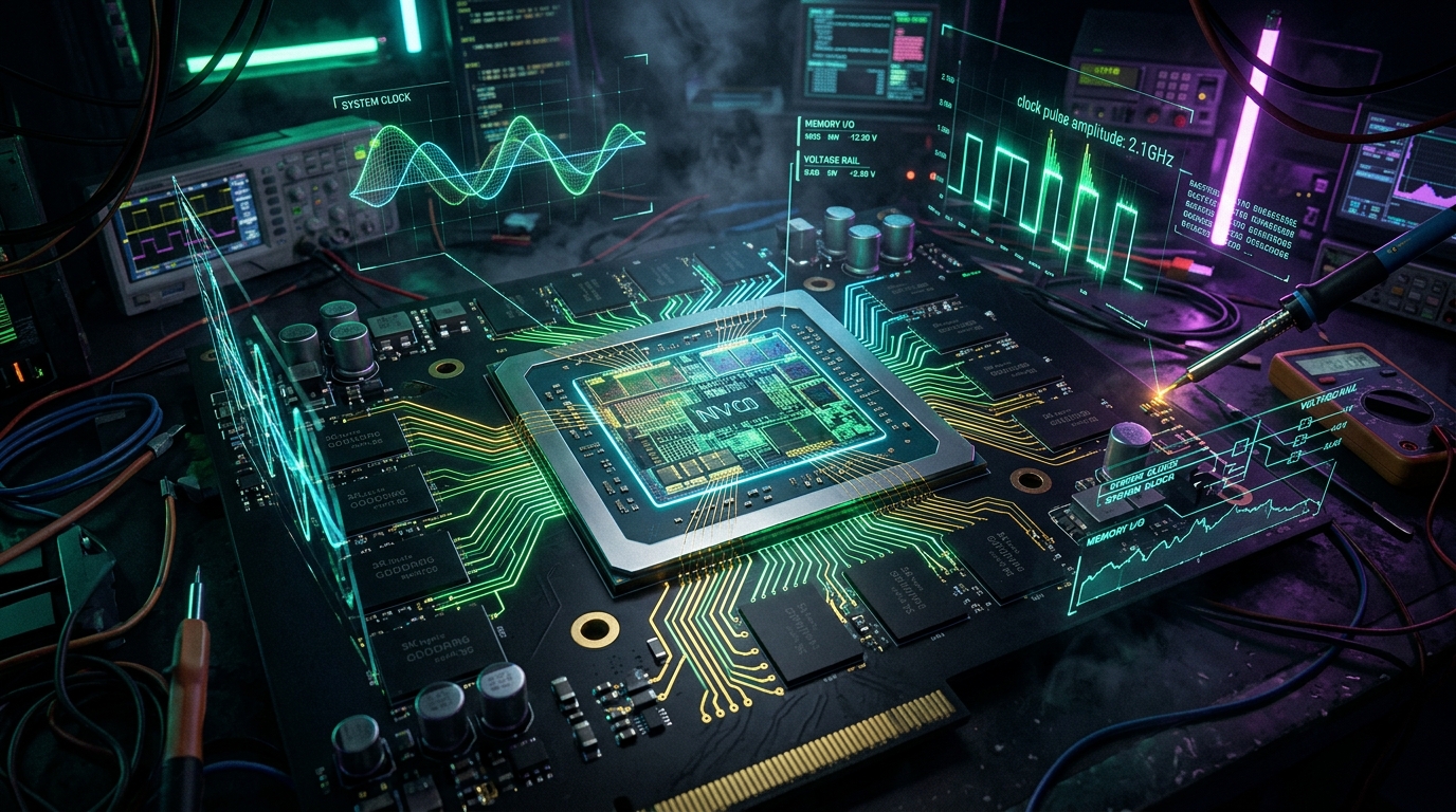 NVC0 GPU Silicon & Memory Reclocking Artwork
